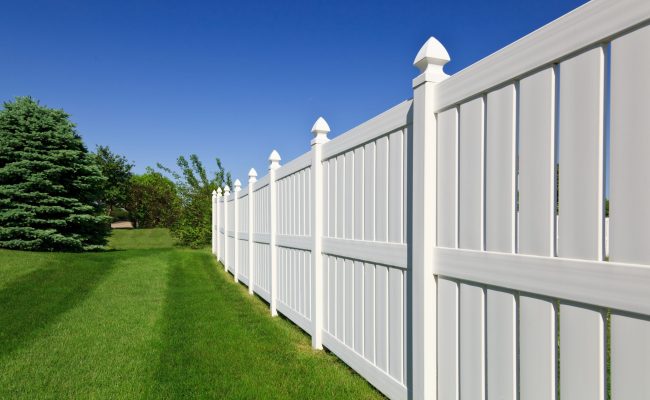 New white fence